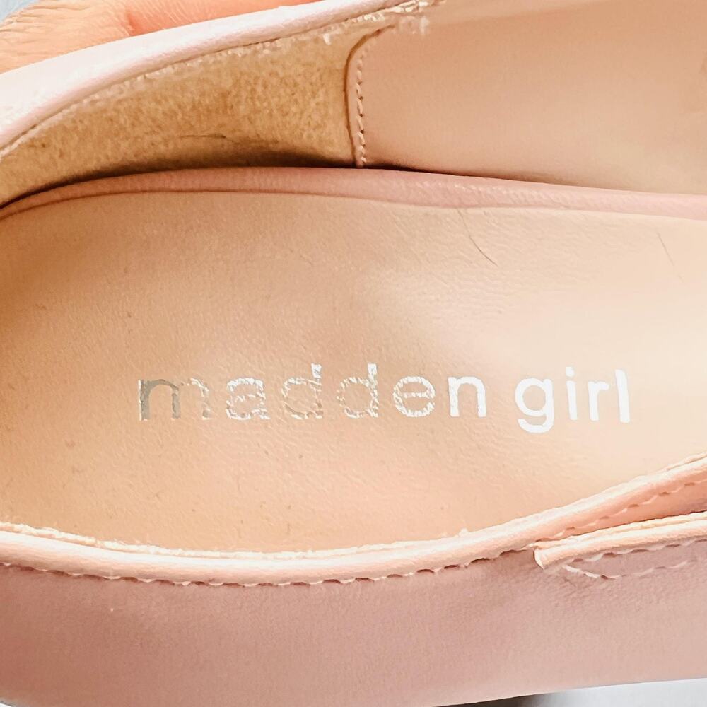 Madden Girl Shoes Womens 8.5 Pink Khloie Platform Block Heel Round Toe Pumps - Picture 9 of 11